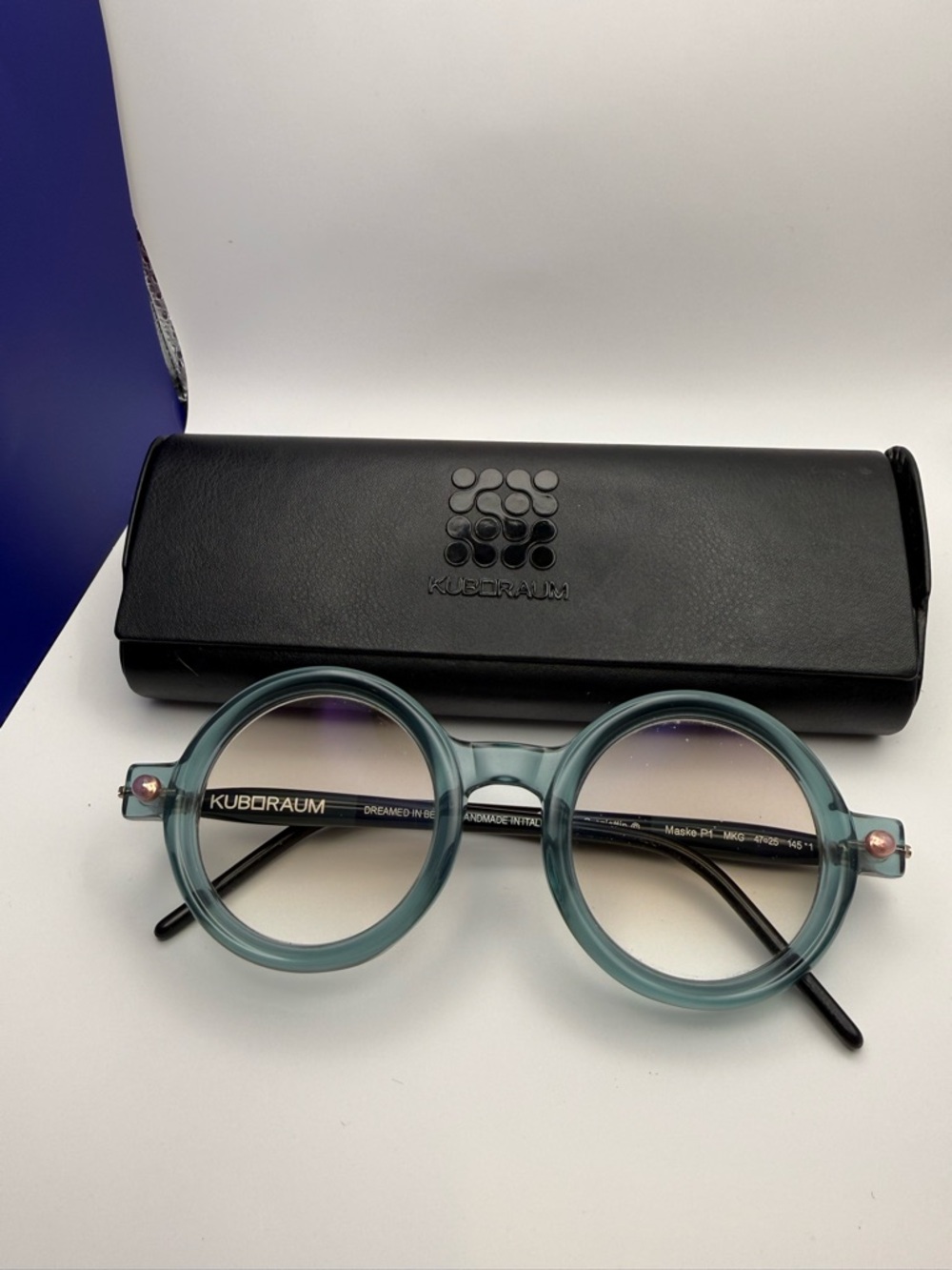 KUBORAUM P1 Light Blue Women's Glasses - Picture 2 of 8